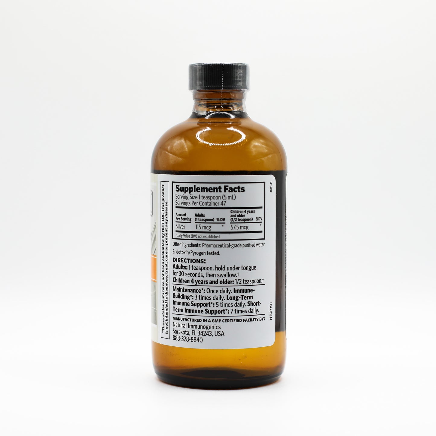 Argentyn 23 Bio-Active Silver Hydrosol - 8oz - Twist Top Bottle